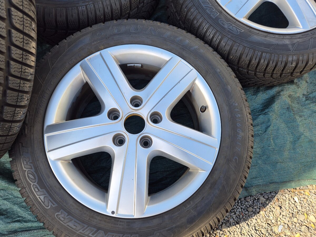 ZImní kola Volkswagen T5 T6 R17 Thunder 5x120 - 2