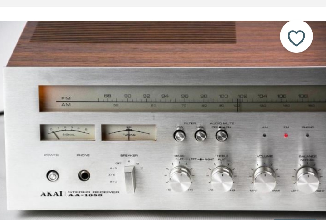 JAPONSKÝ PŘIJÍMAČ AKAI AA- 1050 - 2