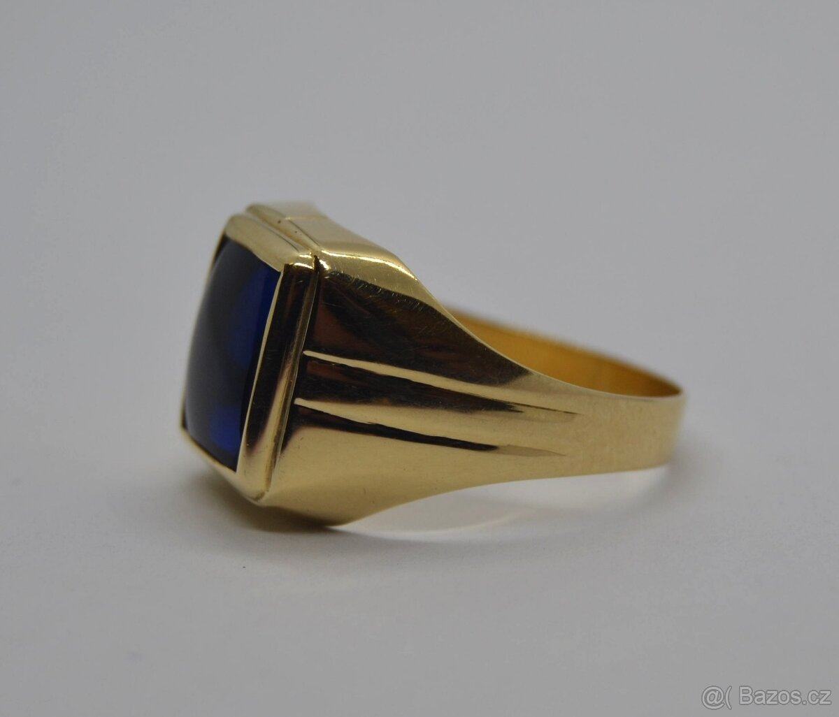 Zlatý pánský prsten - 2
