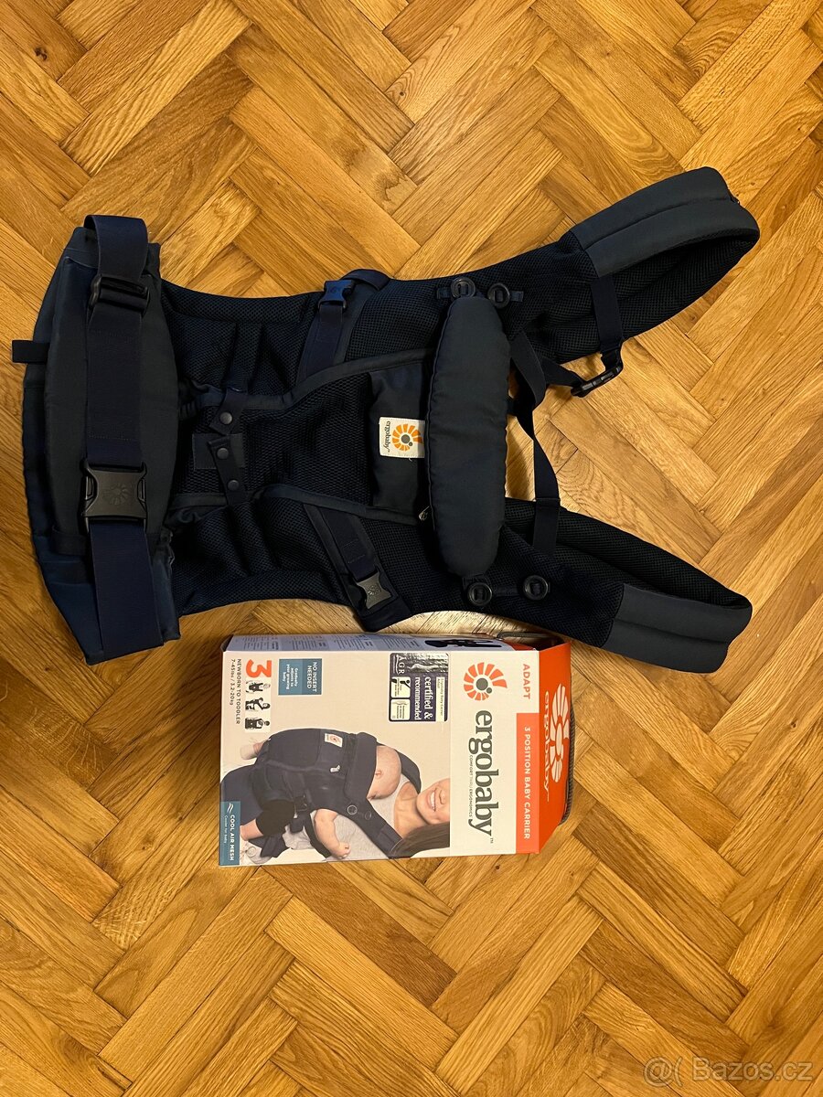ERGOBABY Adapt nosítko Soft Flex Mesh - Midnight Blue - 2