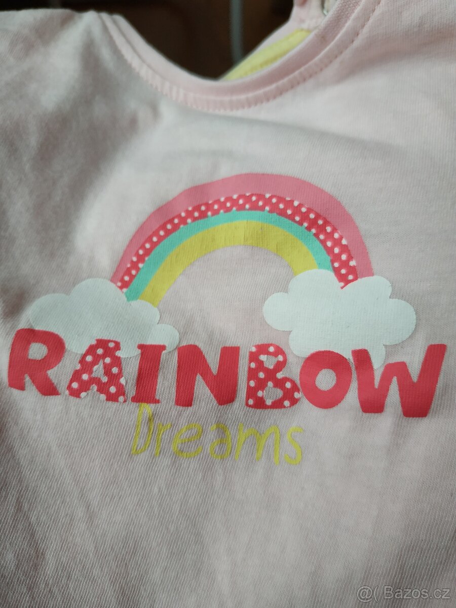 4x dívčí krátké trička Kik, Young Dimension, Pepco vel 86 - 2