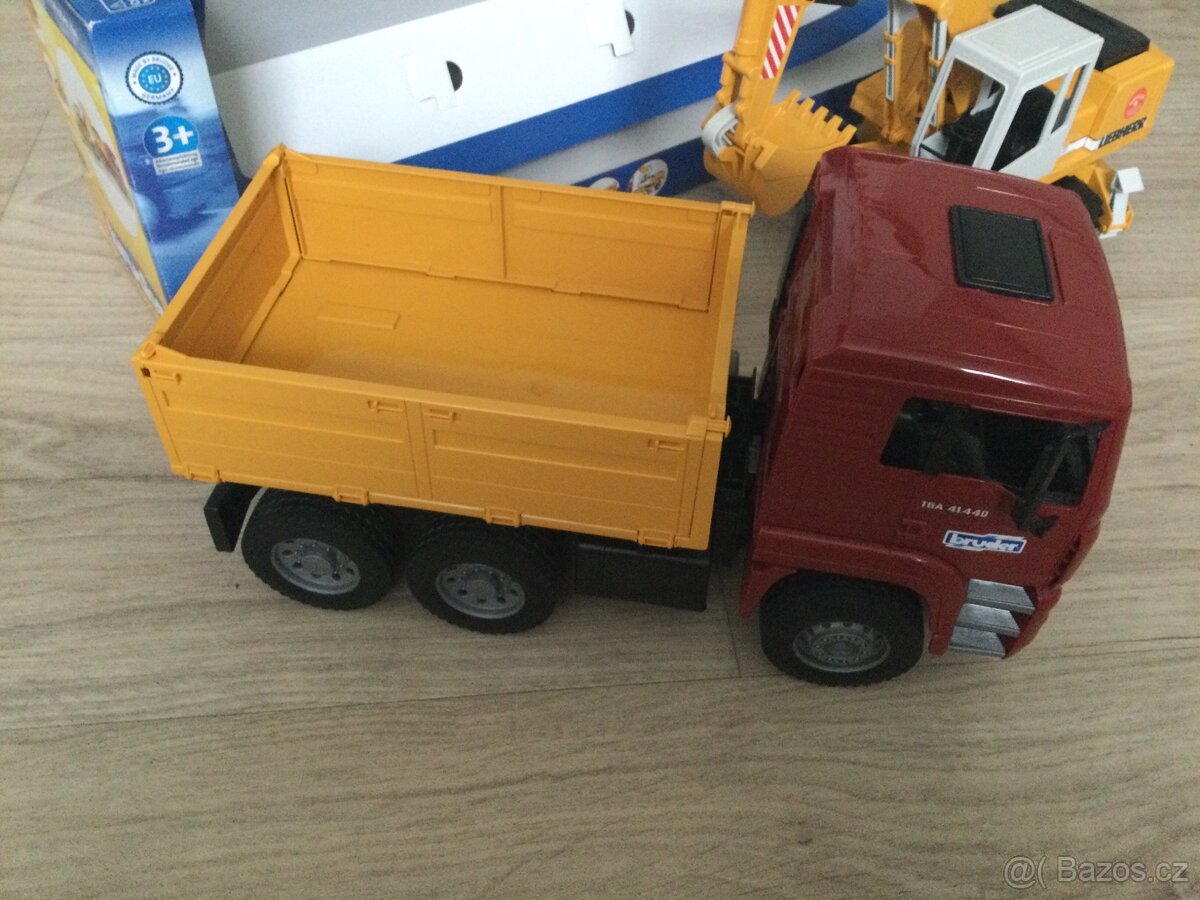 Bruder MAN + LIEBHERR - 2