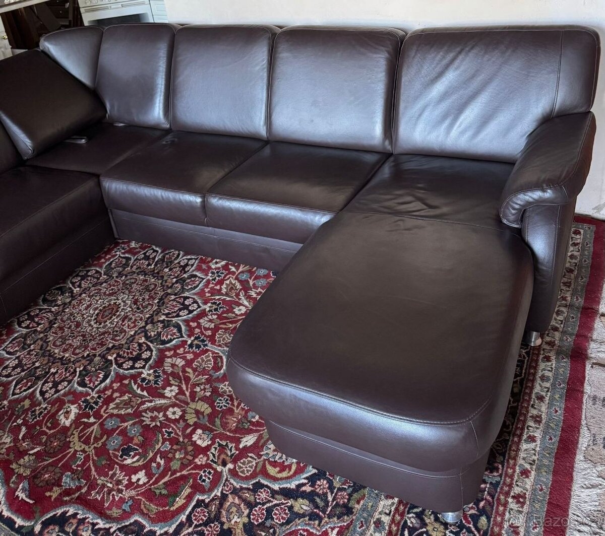 Moderní kožená sedačka do Účka, 4976 - 2