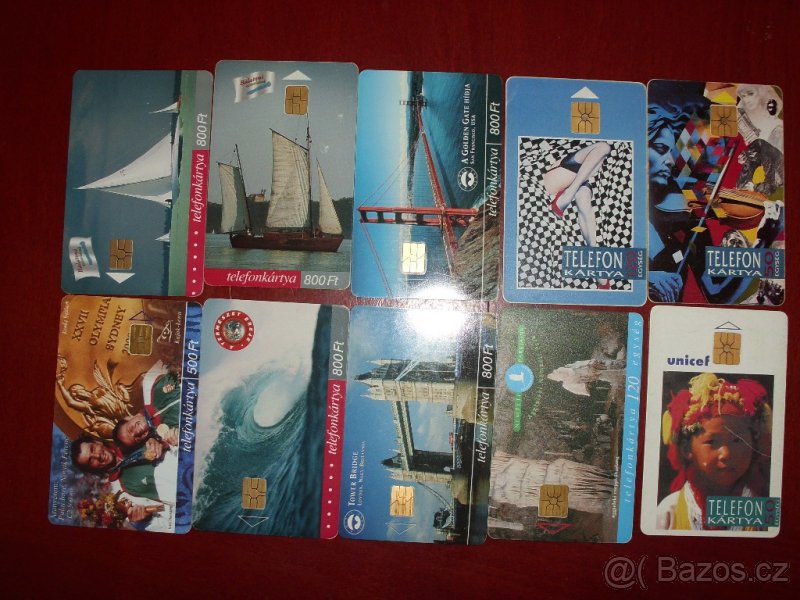 Telefonní karty svět a ČR - 2