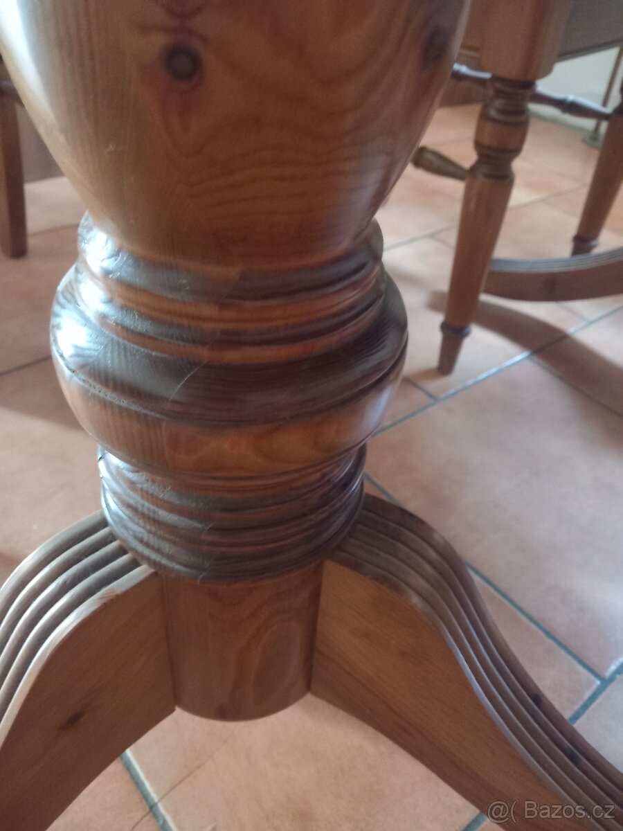 Retro jídelní stůl a židle - 2