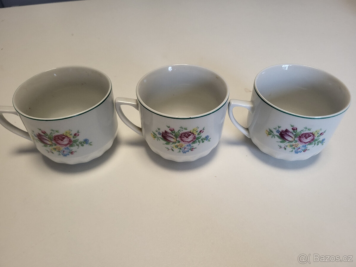 Retro hrnky, 3 ksy - 2