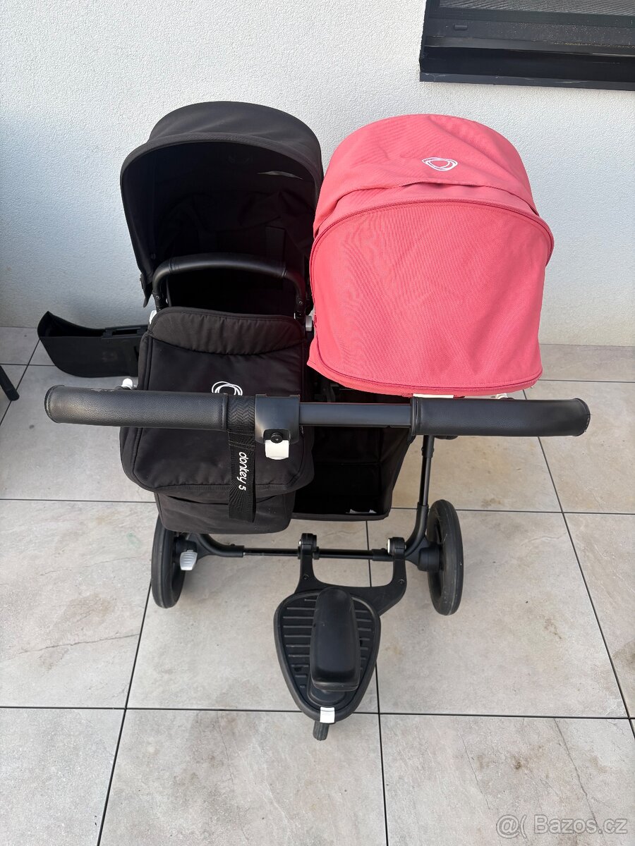 BUGABOO Donkey 5 DUO Kompletní kočárek - 2