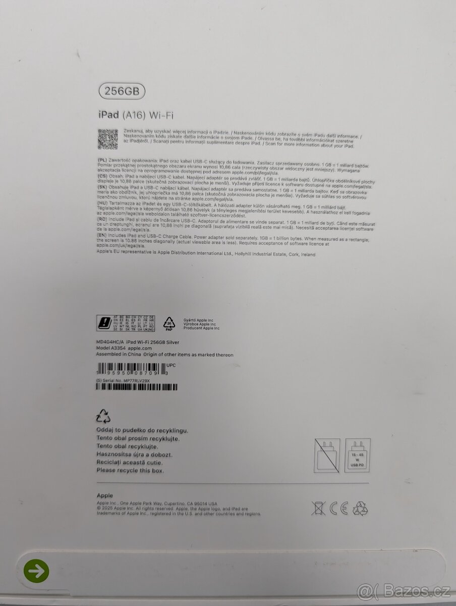 Apple iPad 11 2025 256GB - 2