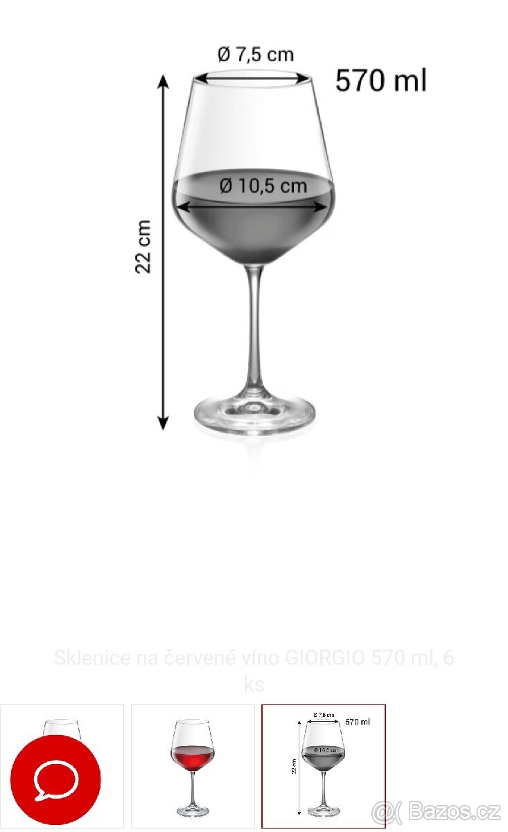 Tescoma Giorgio sklenice na víno - 2