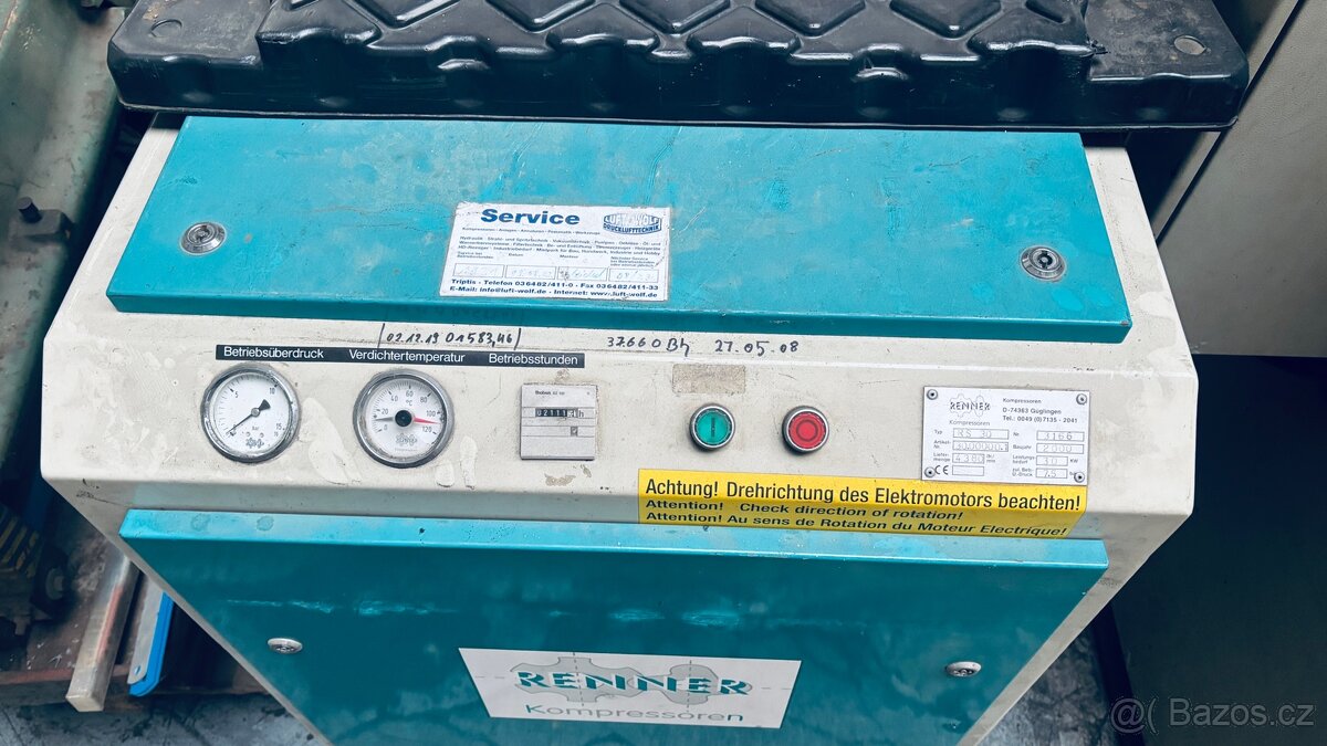 Šnekový kompresor - 2