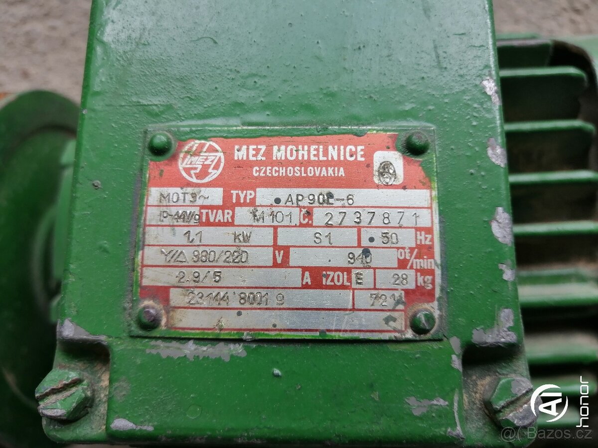 elektromotor 1,1 kW - 2