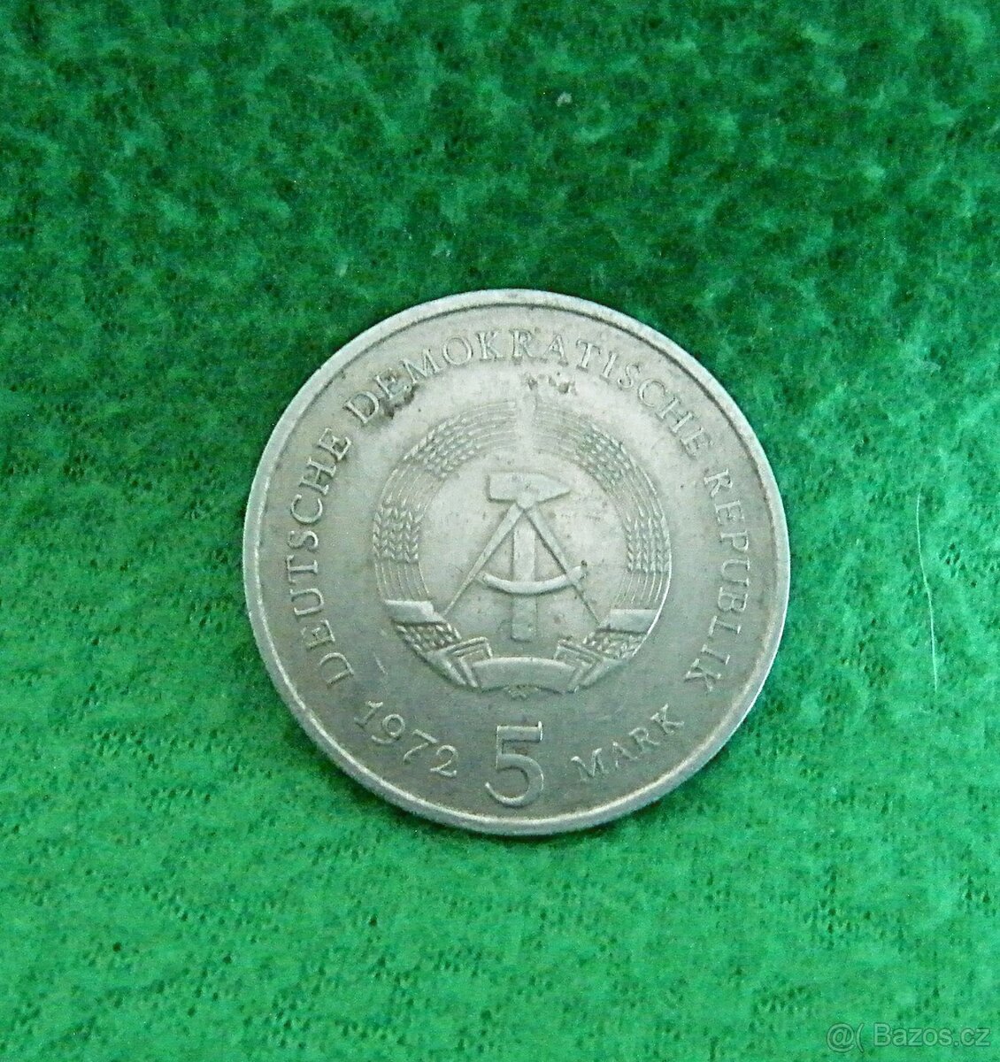Mince NDR - 5 marek - Míšeň - r. 1972 - 2