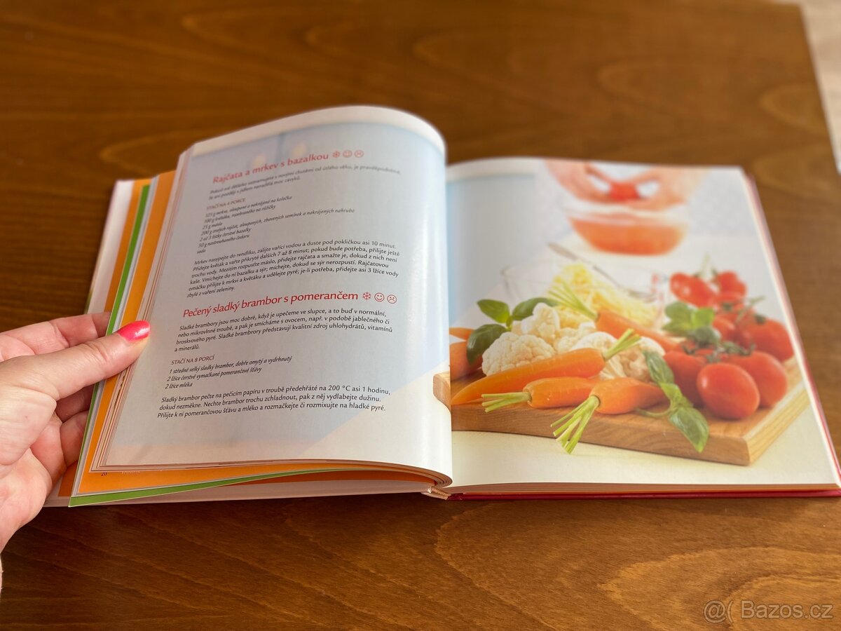 Kniha “vaříme pro kojence a batolata” - 2