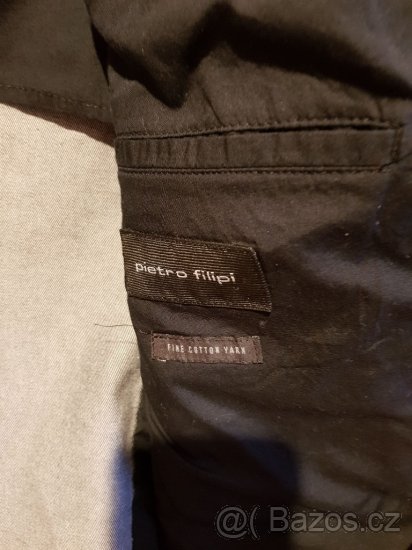 Nenošené pánské podzimní sako Pietro Filipi - 2