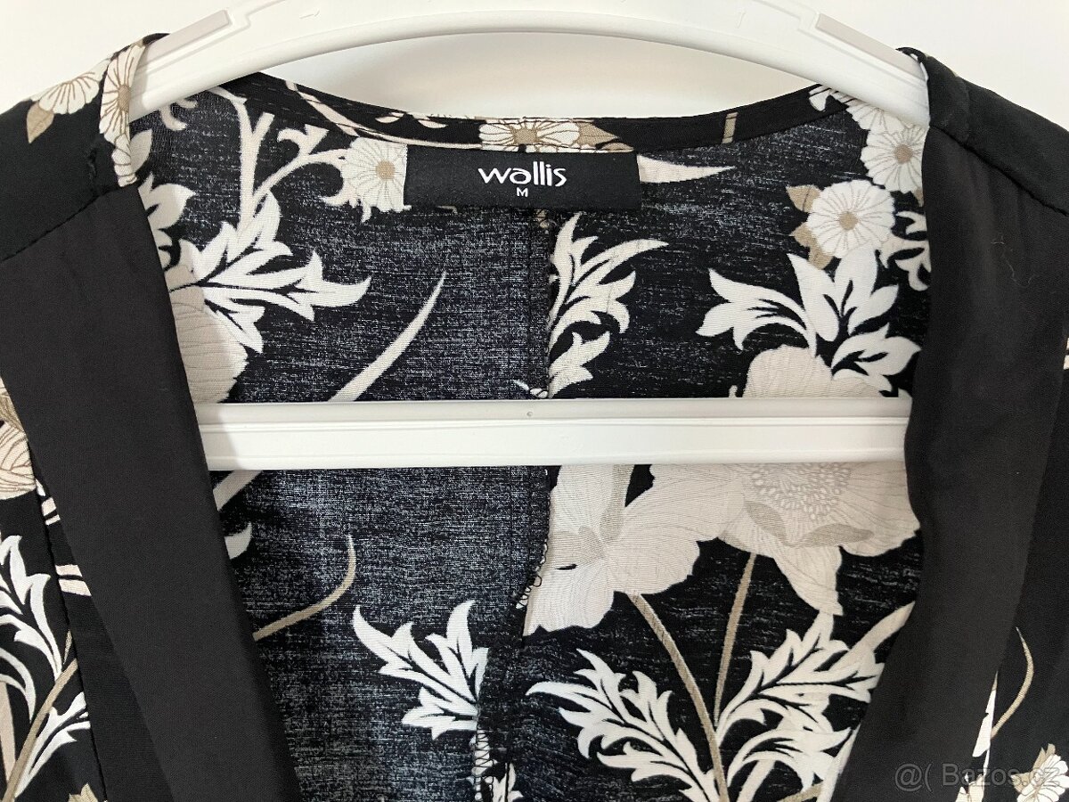 Květované sako, kimono-style, zn. Wallis, vel. M (40-42) - 2