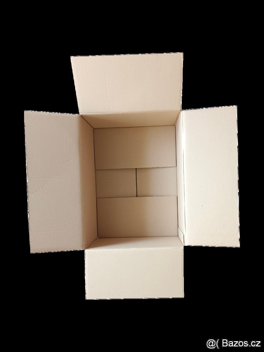 Použité kartonové krabice 5VL 400x300x170 - 2