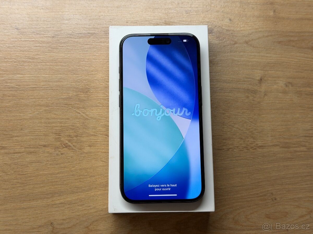 Iphone 15pro 256gb černý titan - 2