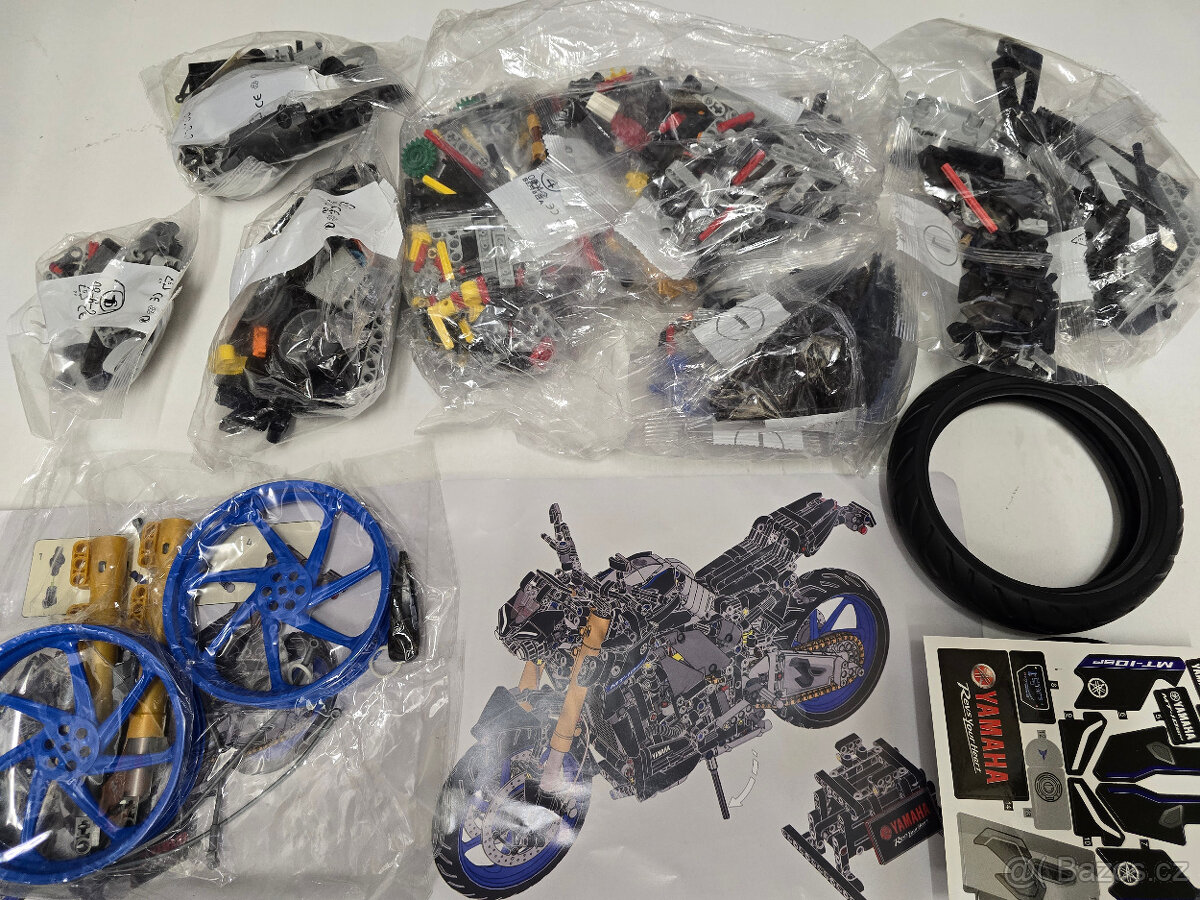STAVEBNICE Technic 42159 Yamaha MT-10 SP (náhrada) - 2