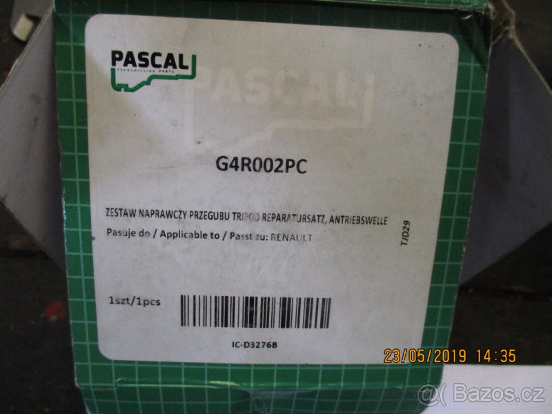 Křížek poloosy Renault - 2