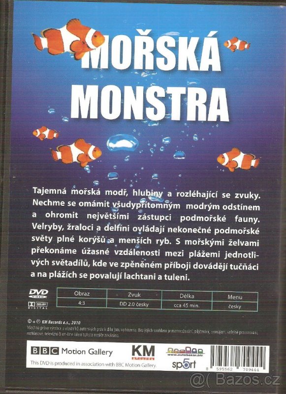 DVD Překvapení v hlubinách moře (dokumenty BBC) - 2