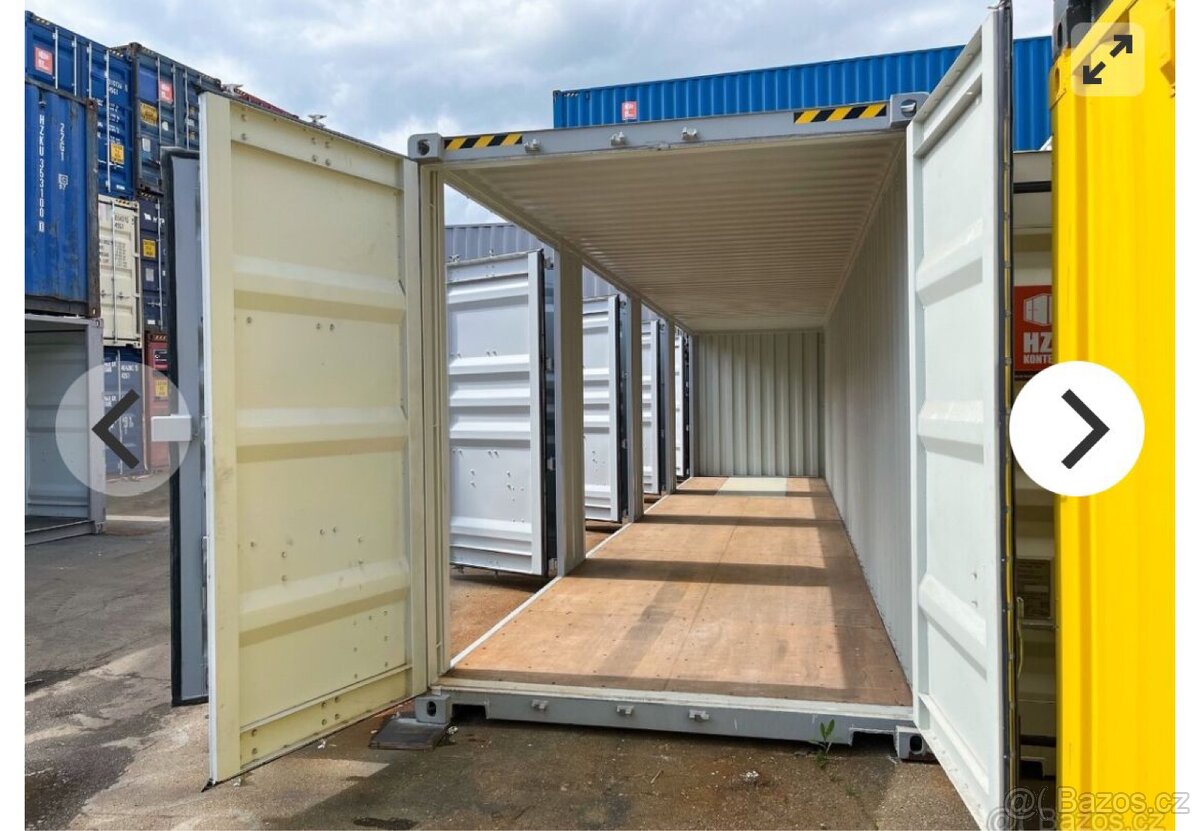 Lodni kontejner 40” side door - otevírací bok - 2