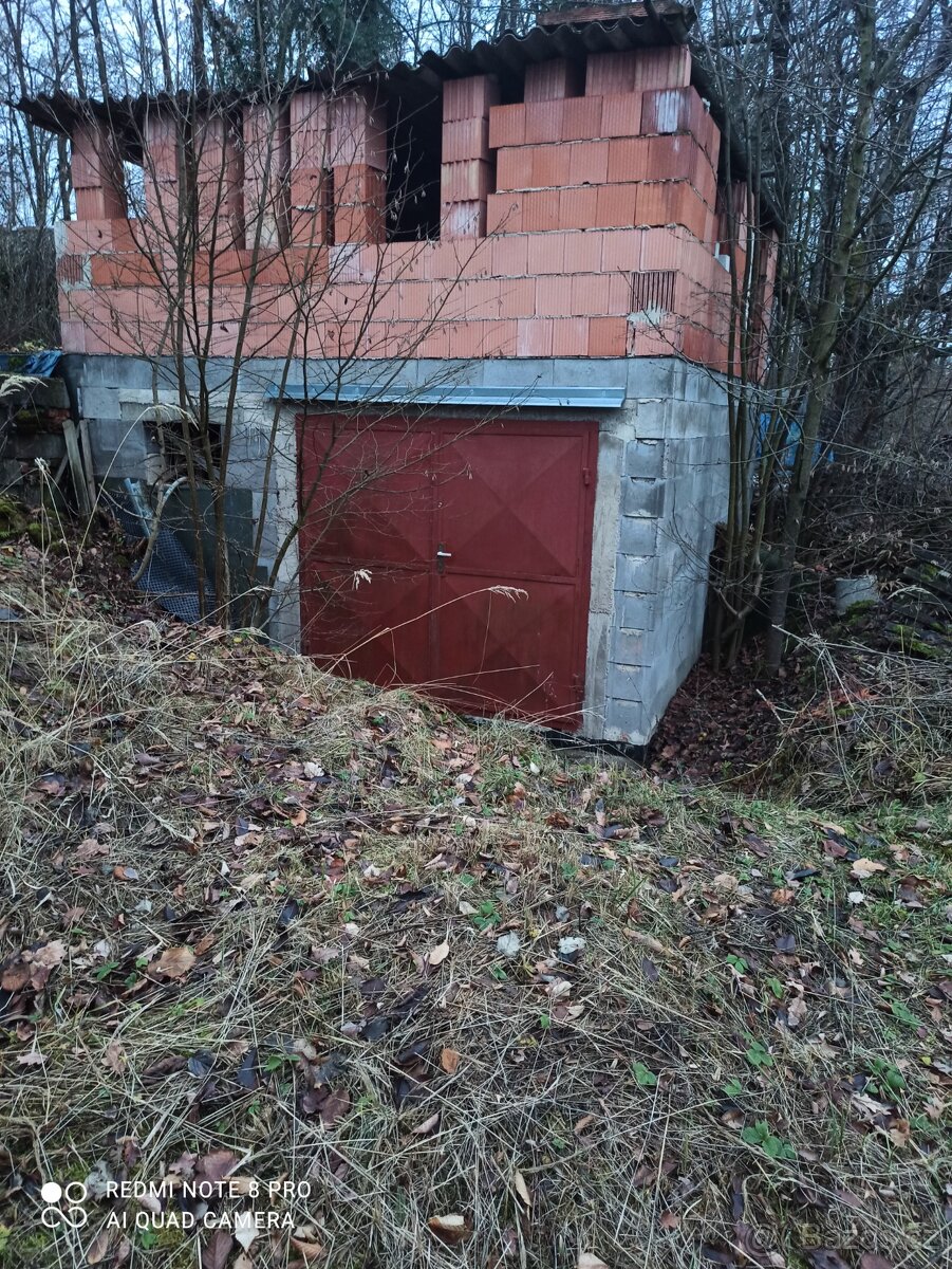 Rozestavěná chata - 2