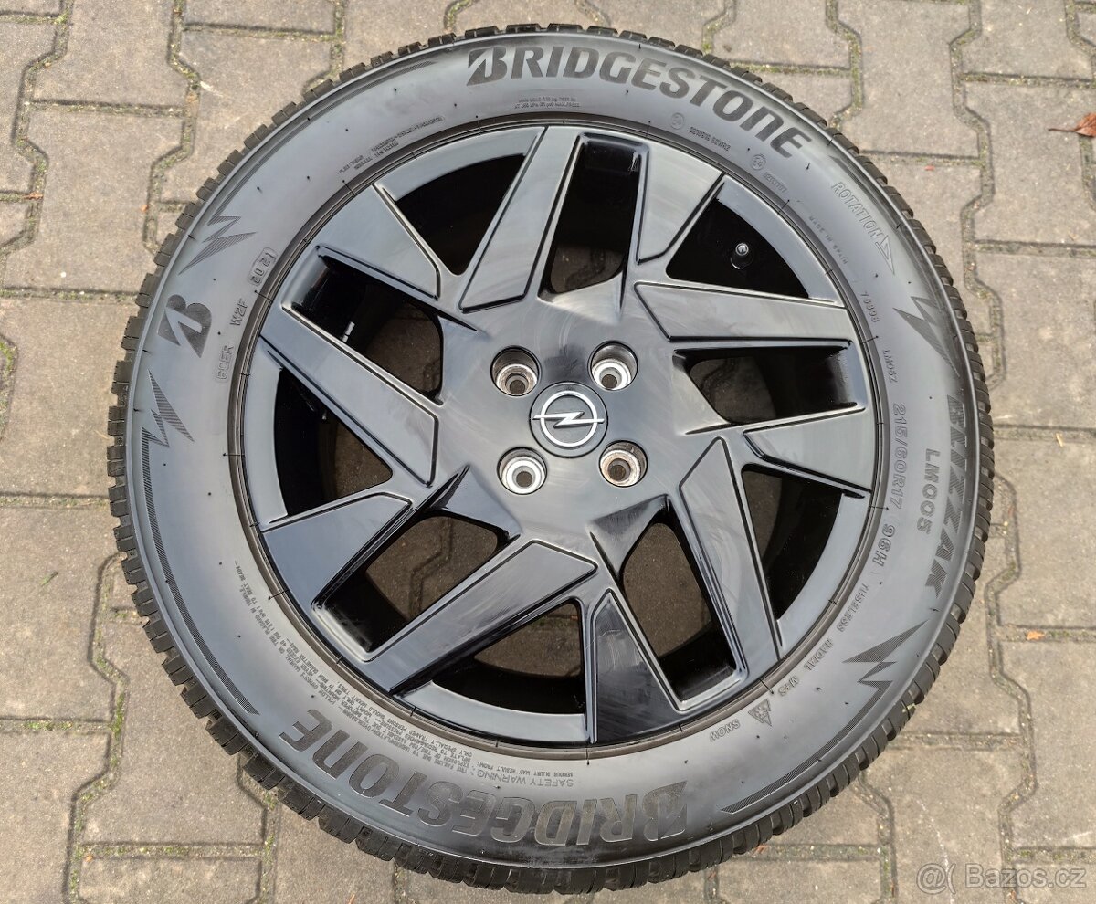 Alu kola originál Opel Mokka 4x108 R17 TOP ZIMNÍ SADA - 2