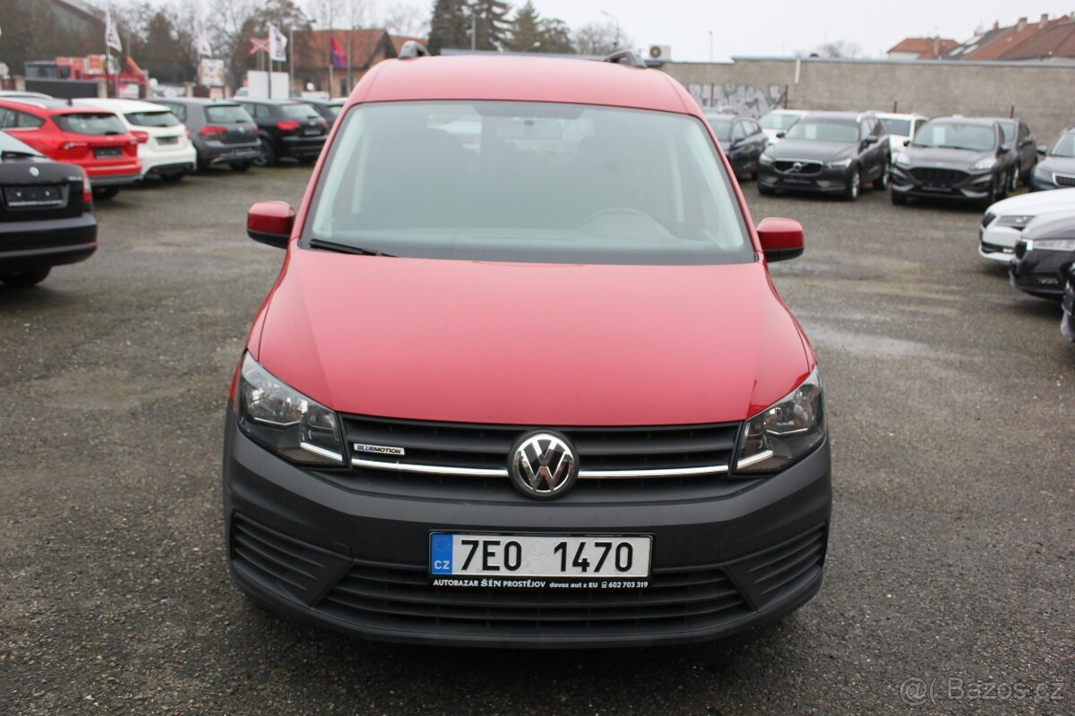 Volkswagen Caddy 1.4 TGI, 81 kW, koupeno v ČR - 2
