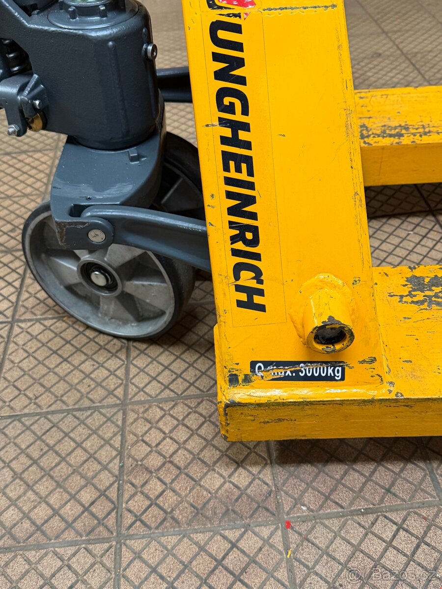 Paletový vozík Jungheinrich prodloužený - 2