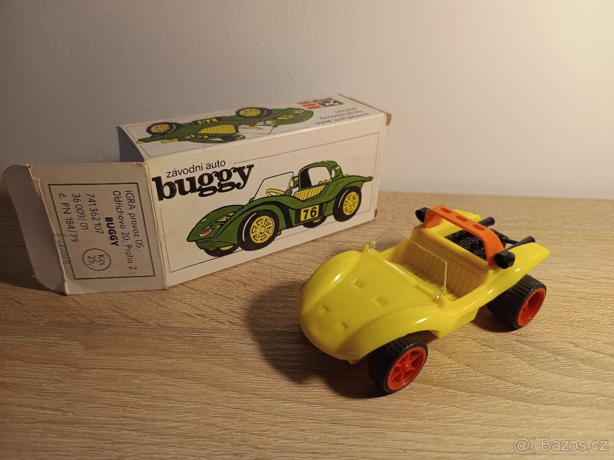 Buggy Igra včetně krabičky retro - 2