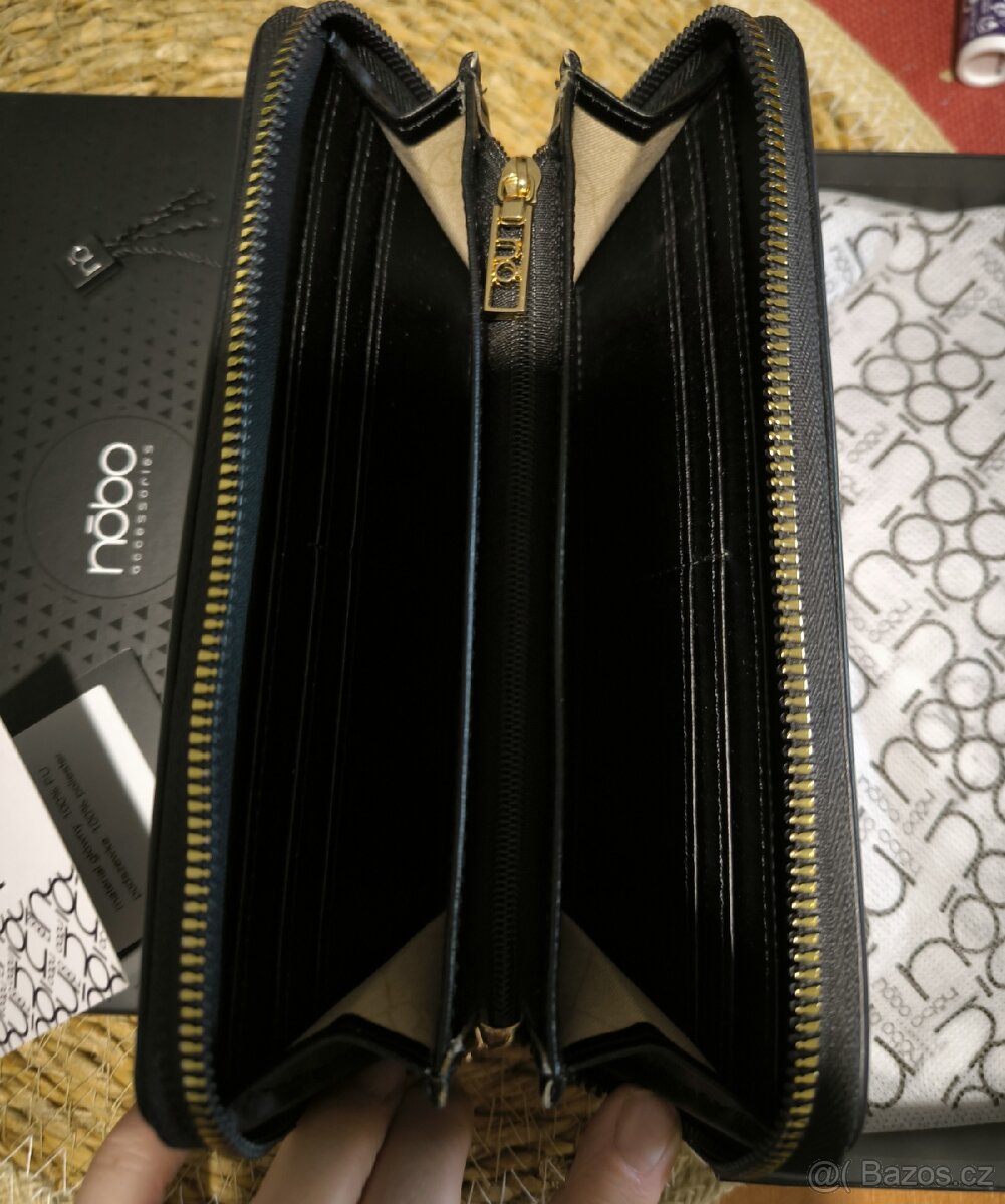 Dámská černá peněženka zn.NOBO - 2