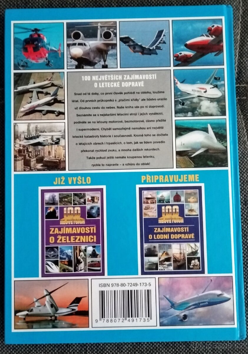 Kniha o letecké dopravě a zajímavosti - 2