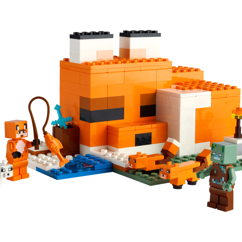 LEGO Minecraft 21178 – Liščí domek - 2