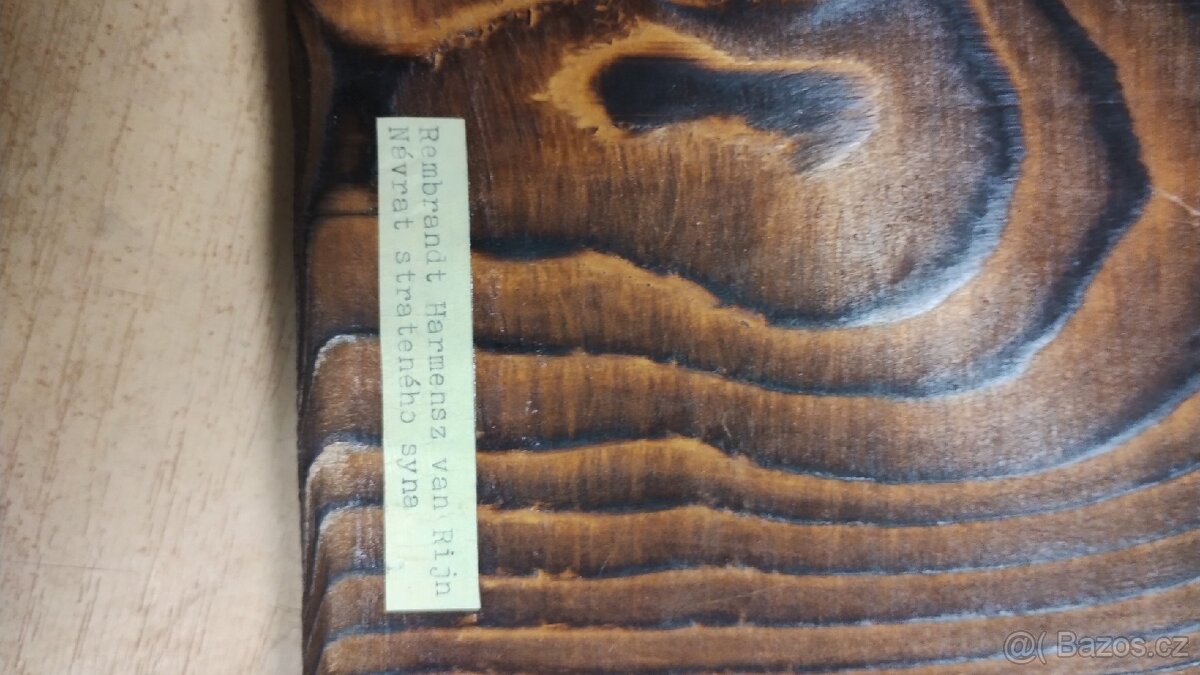 Obrázek na dřevě - 2