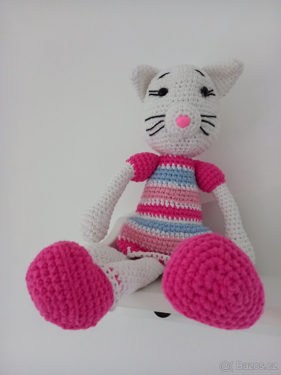 2 ručně háčkované hračky - 2