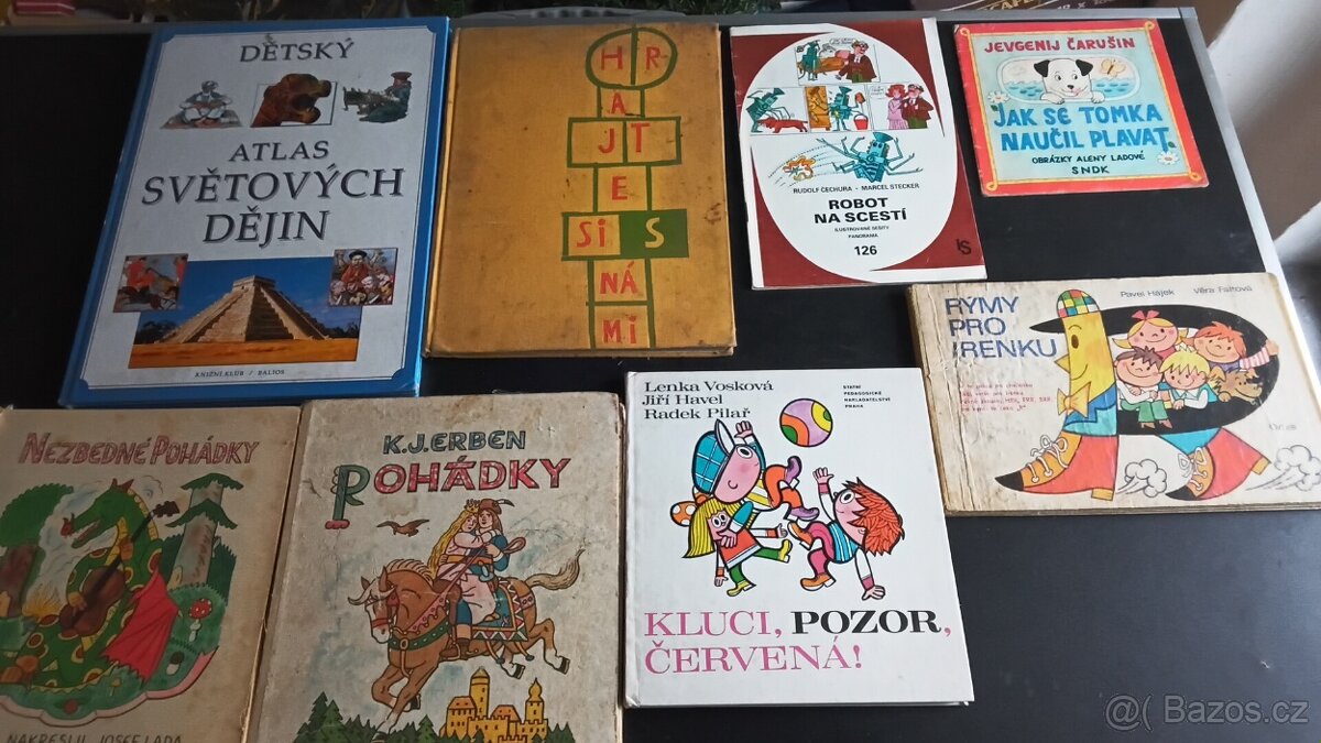 Staré knihy pohádky. - 2
