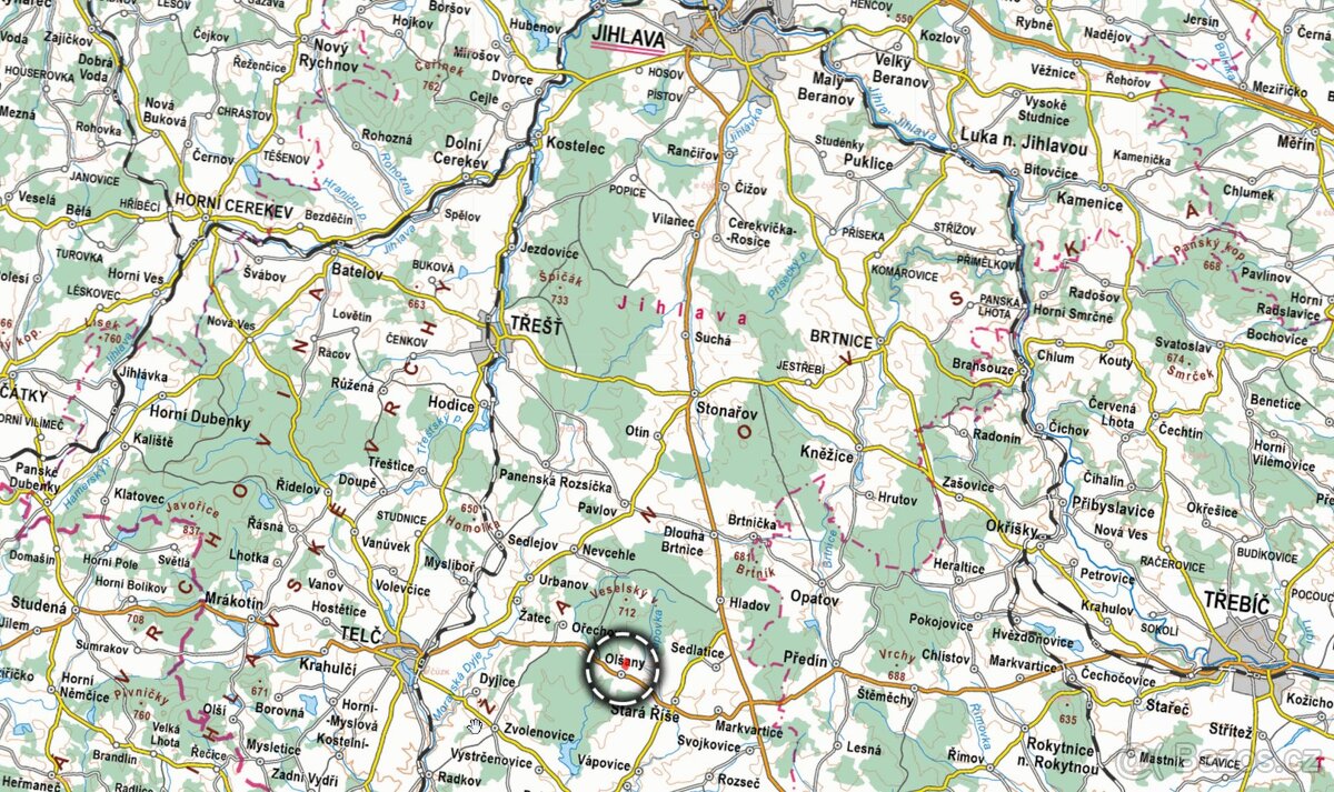 Zemědělská půda, prodej, Olšany, Jihlava - 2