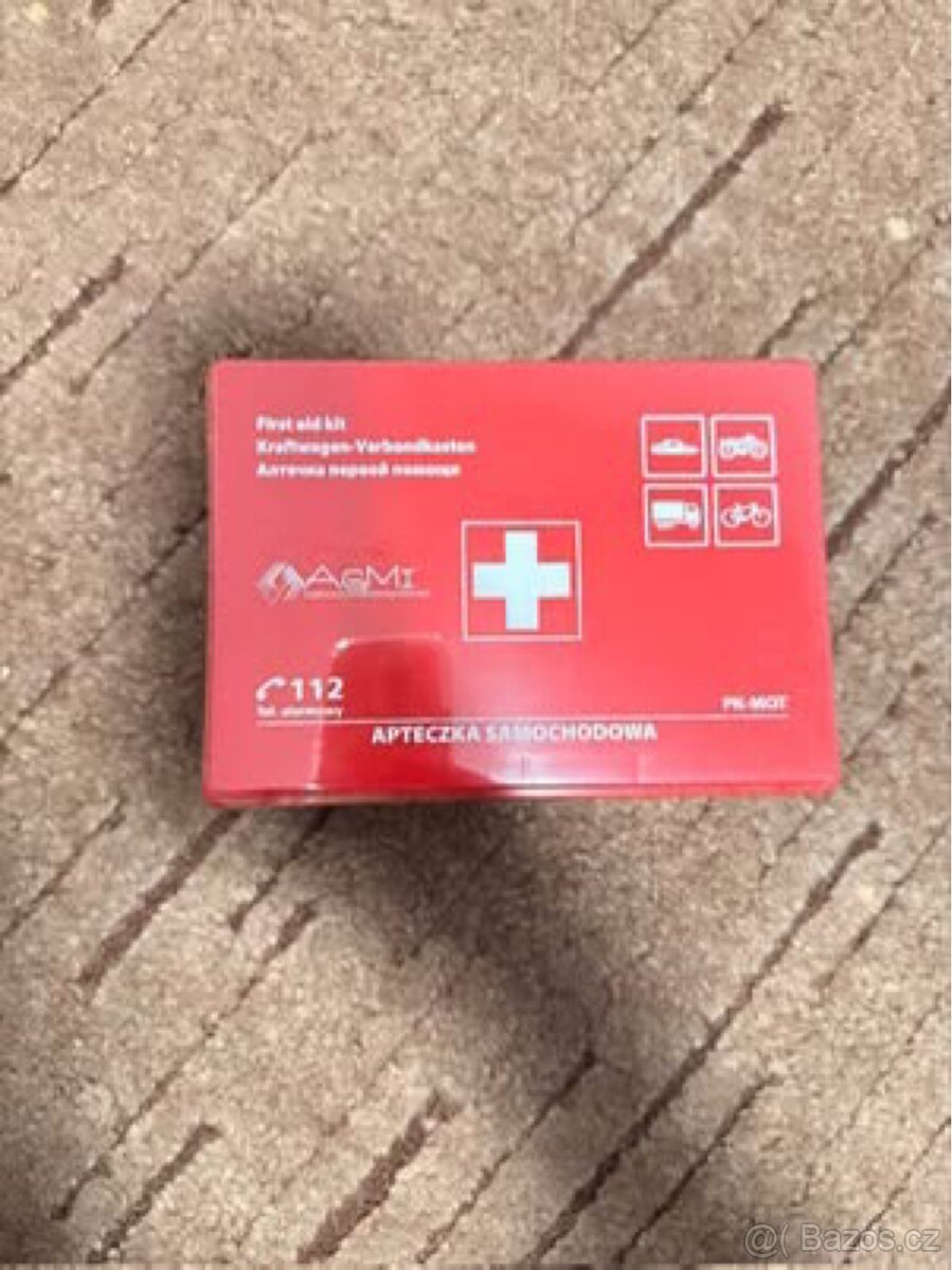 NA PRODEJ – NOVÁ AUTOLÉKÁRNIČKA + HASICÍ PŘÍSTROJ SET - 2