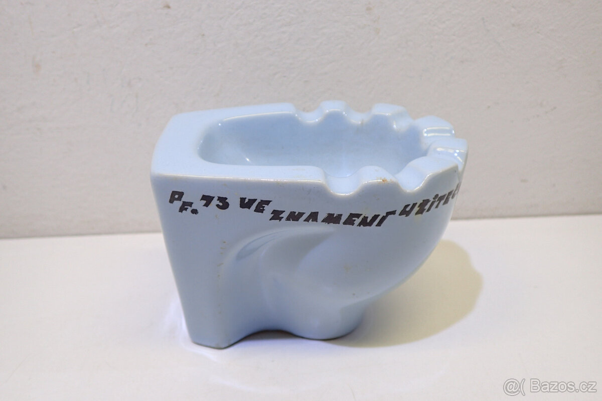 Popelník WC - Diturvit Ditmar - 1973 - 2