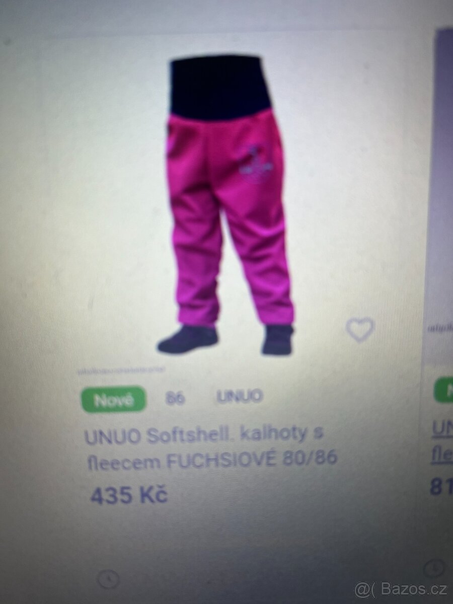 Softhelové kalhoty - 2