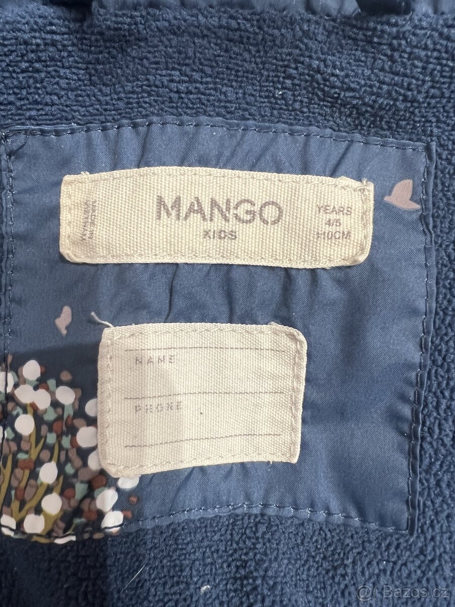dívčí zimní bunda Mango, vel. 110 - 2