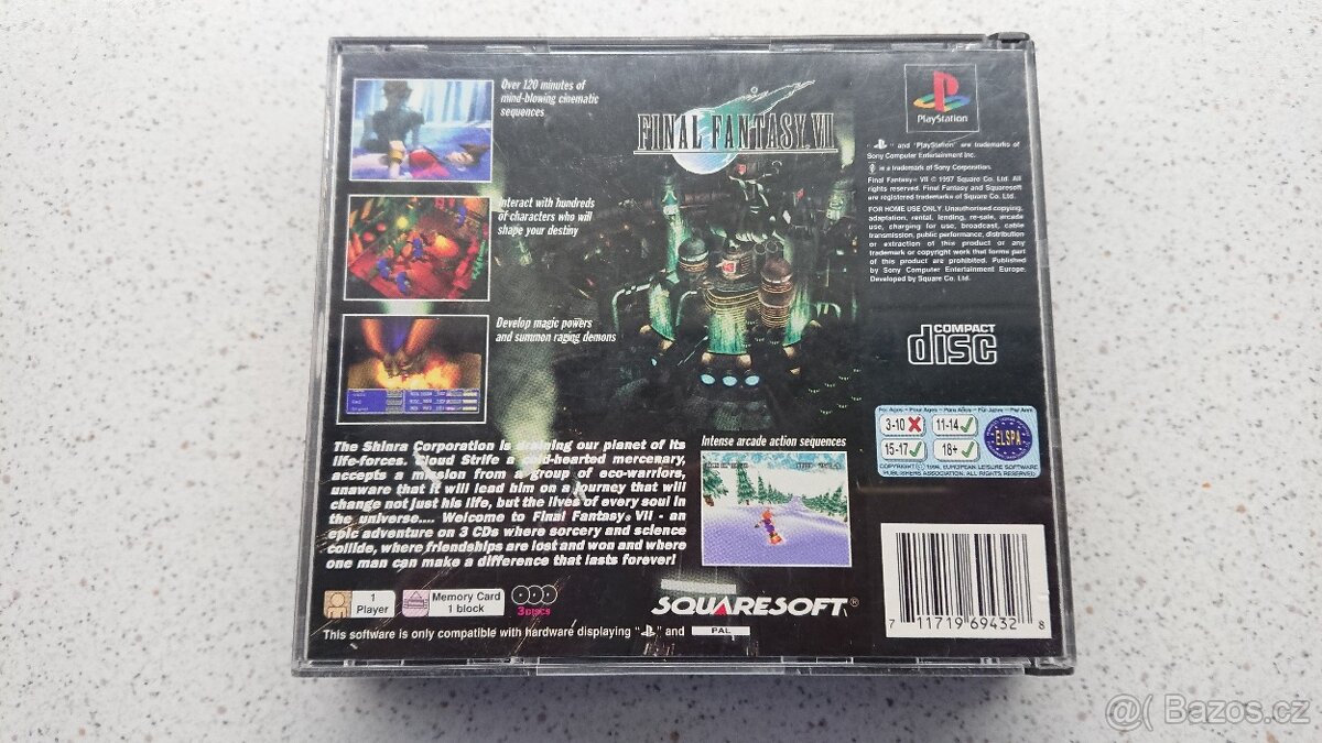 Final Fantasy VII - Playstation 1 (PS1) - 2