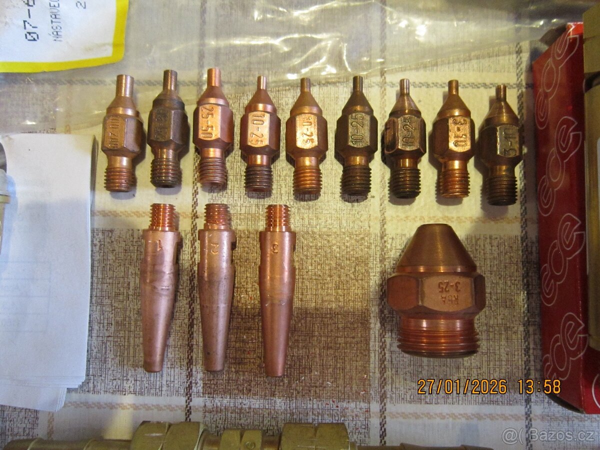 náhradní díly na autogen a svařování - 2