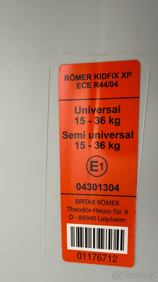 RÖMER KIDFIX XP 15-36 kg - 2