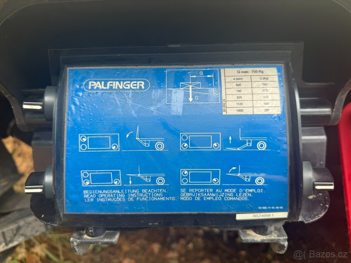 Hydraulické čelo Palfinger - 2