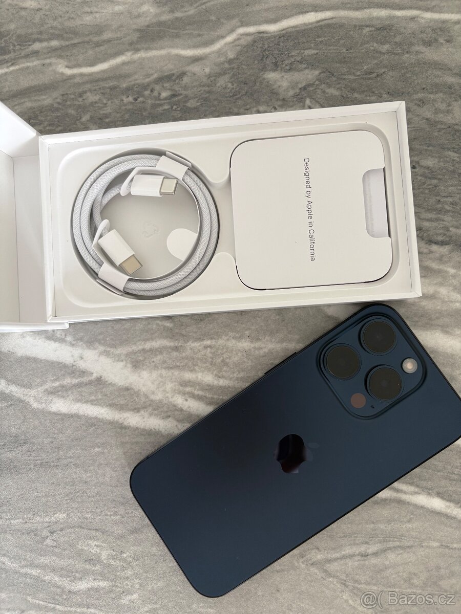 iPhone 15 Pro 128GB Blue Titanium - 2