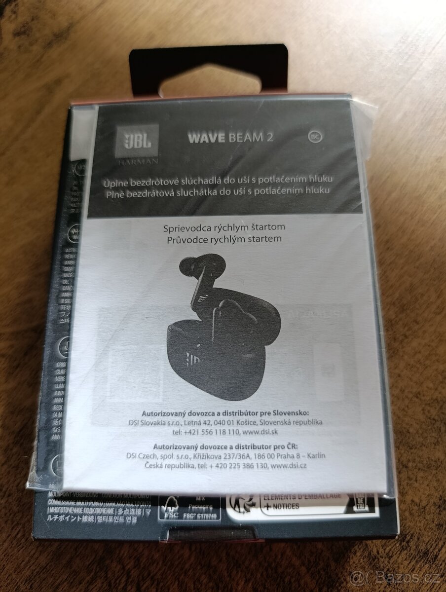 Bezdrátová sluchátka JBL Wave Beam 2 - 2