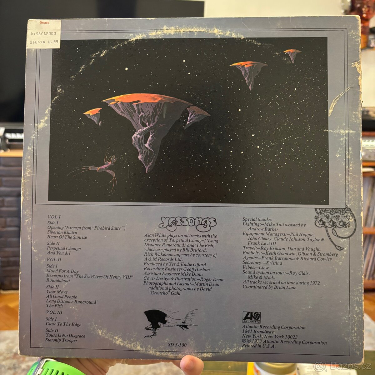 Yes - Yessongs. 3LP - 2