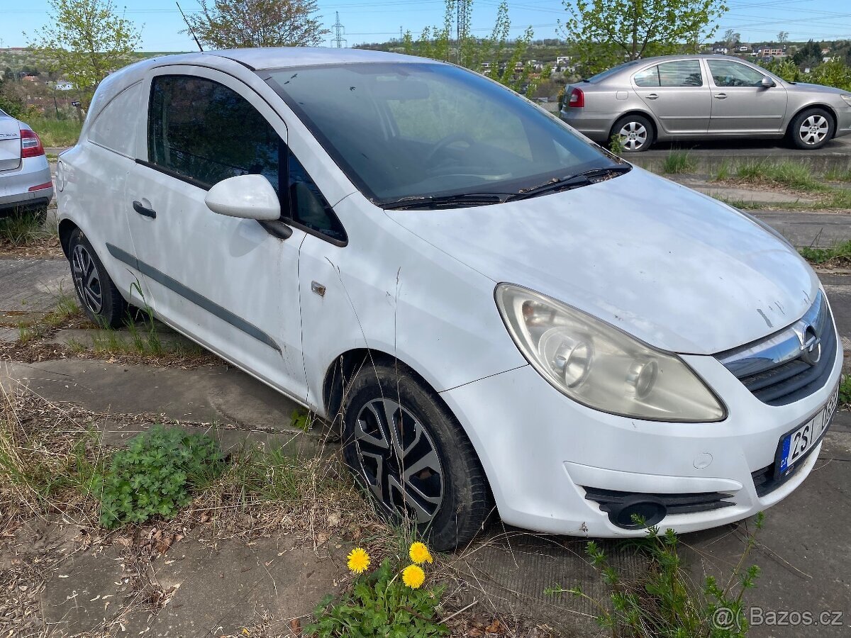 Opel Corsa VAN 1.2 16v , rok 2007 - 2