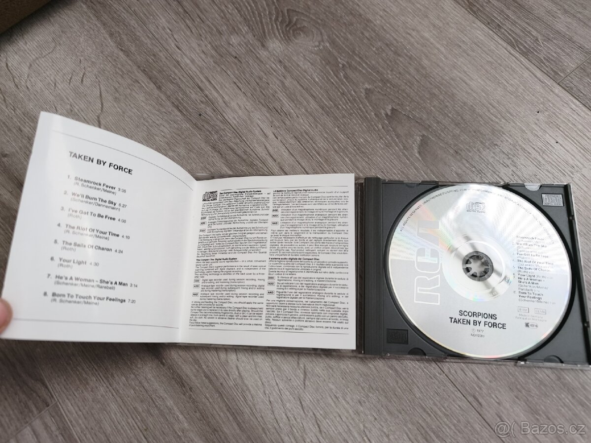 CD Scorpions - Taken by Force - 2
